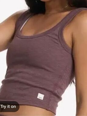 Vuori Women's Ribbed Scoop Tank